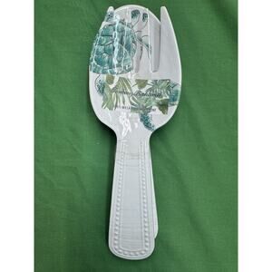 TOMMY BAHAMA MELAMINE Sea Life Sea Turtle Serving Utensils NEW